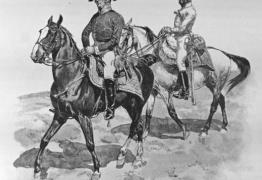 Train 1813-1815 - Offizier und Korporal des Fuhrwesens