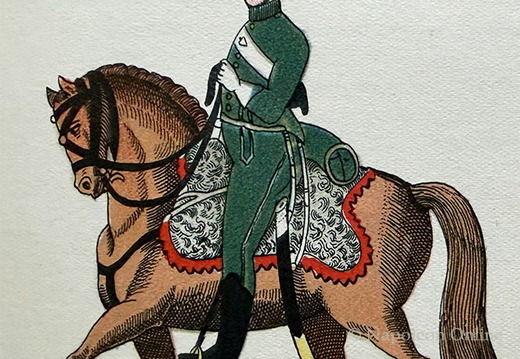 Jäger zu Pferd 7. Regiment - Jäger um 1812