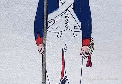 Linieninfanterie 18. Regiment - Füsilier um 1809