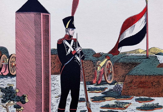 Artillerie zu Fuß - Kanonier um 1813