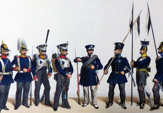 Landwehr 1814 bis 1849