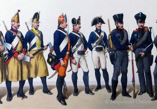 Pionierwesen 1713 bis 1849