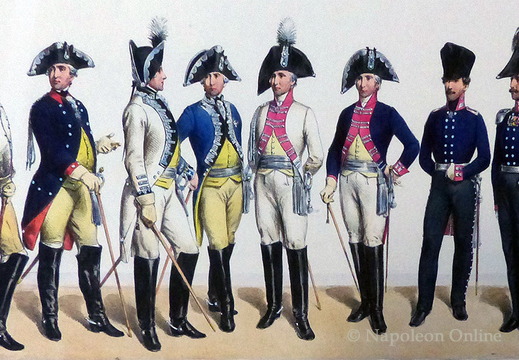 Generalstab 1760 bis 1850