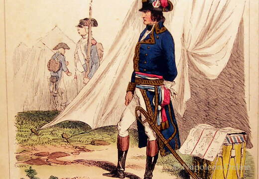 Napoleon Bonaparte als Oberbefehlshaber der Armee von Italien