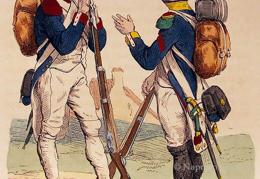 Linieninfanterie - Grenadier und Voltigeur 1808