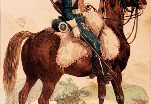 Chevaulegers-Lanciers - Soldat eines französischen Regiments 1812