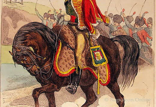 Kaisergarde - Jäger zu Pferd, Offizier