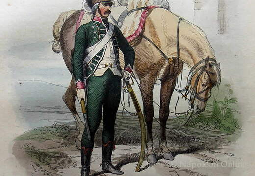 Jäger zu Pferd - Jäger 1791