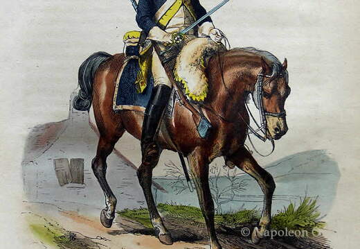 Schwere Kavallerie - 8. Regiment, Soldat 1795
