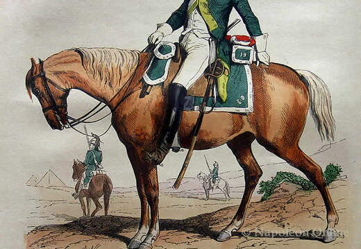 Dragoner - 20. Regiment, Dragoner 1799