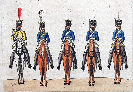 Preussen - Dragoner, wahrscheinlich vom Regiment Nr. 8