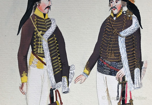 Husaren-Regiment Nr. 6 Schimmelpfennig in der Oye