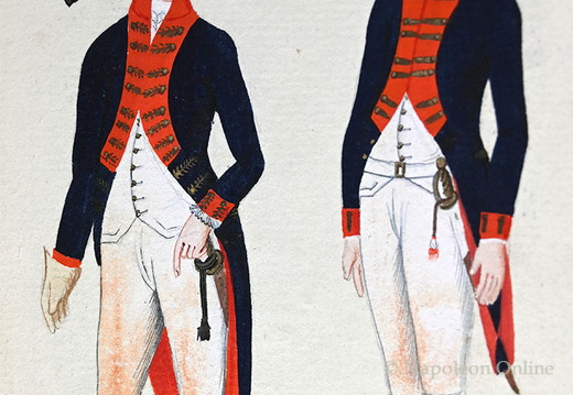 Infanterie-Regiment Nr. 6 Grenadiergarde-Bataillon in Interimsuniform (seit 1800)