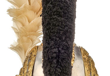 Garde du Corps - Mannschaftshelm (Rückansicht)